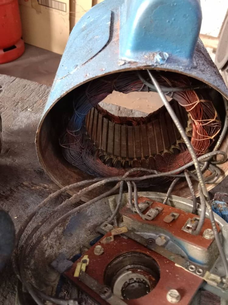 Sebelum: Motor terbakar, kembali beroperasi